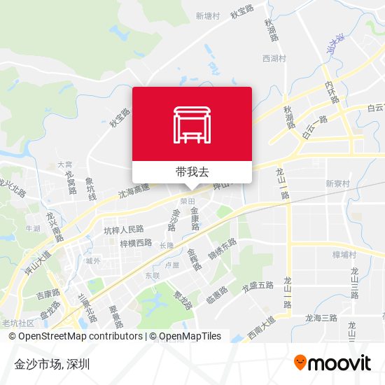 金沙市场地图
