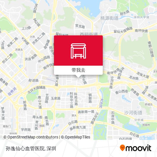 孙逸仙心血管医院地图