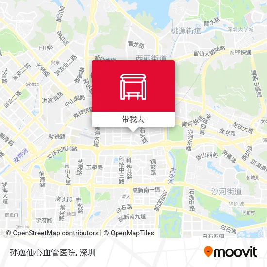 孙逸仙心血管医院地图