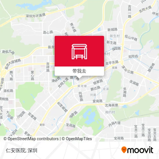 仁安医院地图