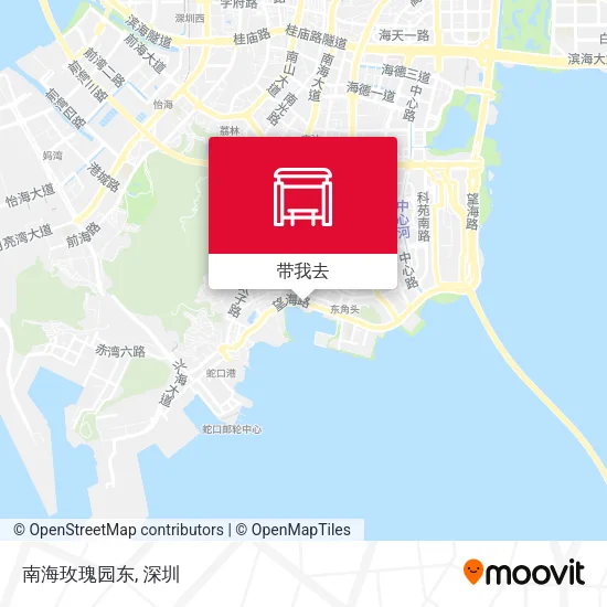 南海玫瑰园东地图