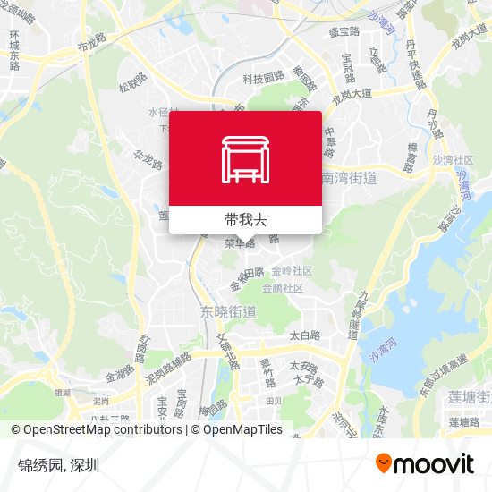 锦绣园地图