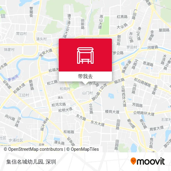 集信名城幼儿园地图