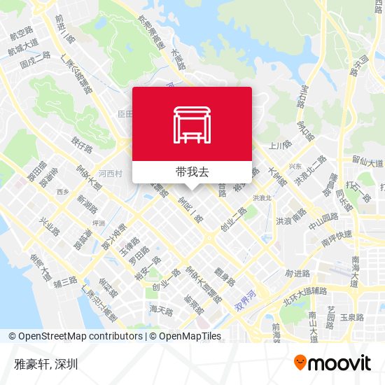 雅豪轩地图