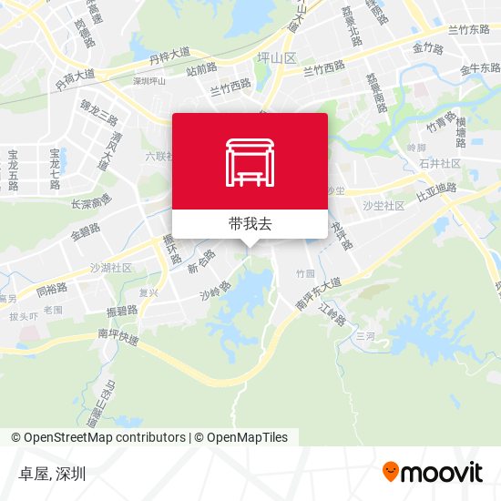卓屋地图