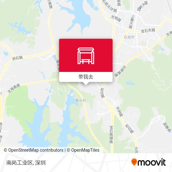 南岗工业区地图