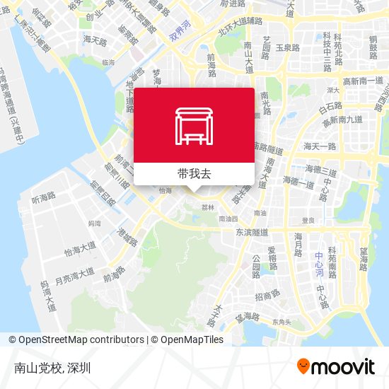 南山党校地图