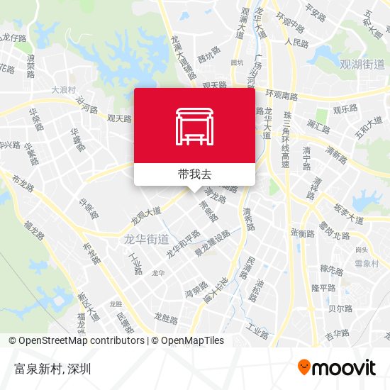 富泉新村地图