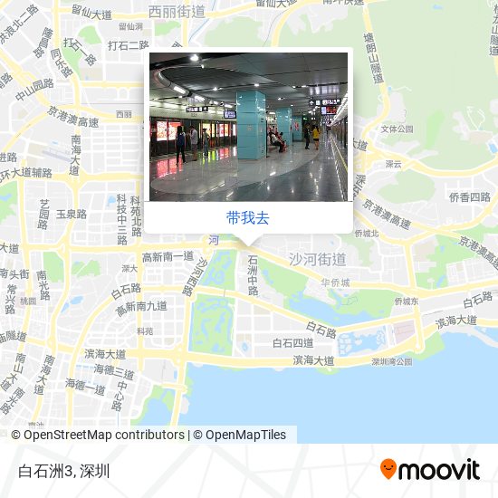 白石洲3地图