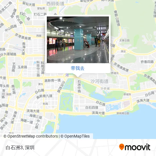 白石洲3地图