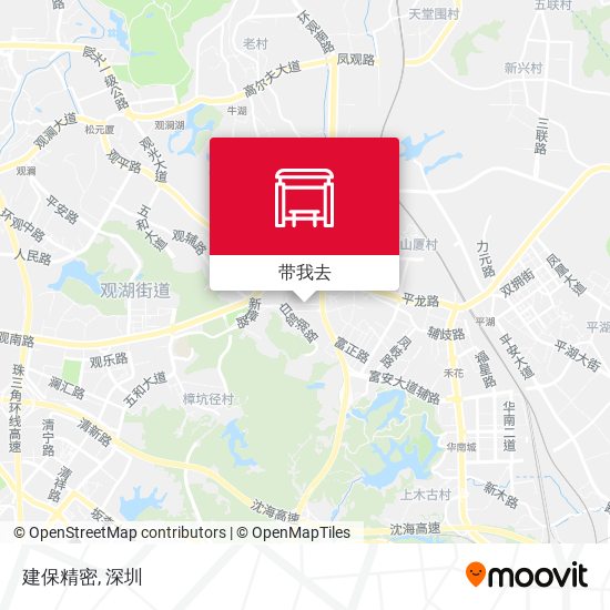建保精密地图