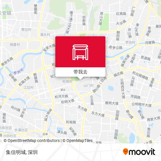 集信明城地图