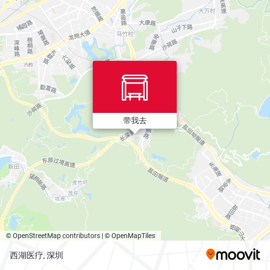 西湖医疗地图