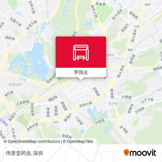 伟景堂药业地图
