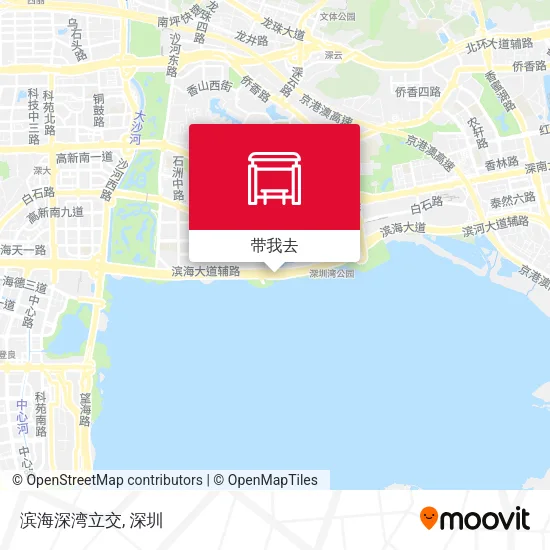 滨海深湾立交地图