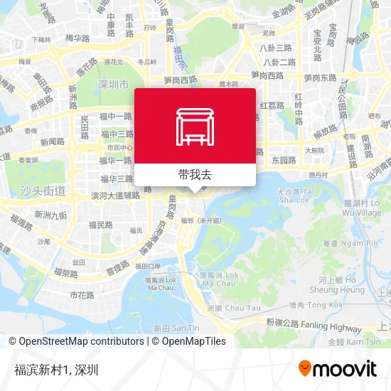 福滨新村1地图