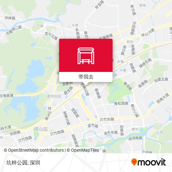 坑梓公园地图