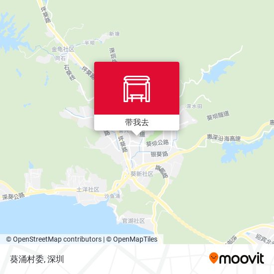 葵涌村委地图