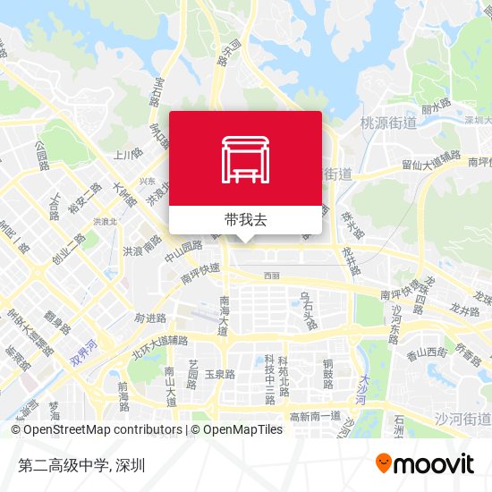 第二高级中学地图