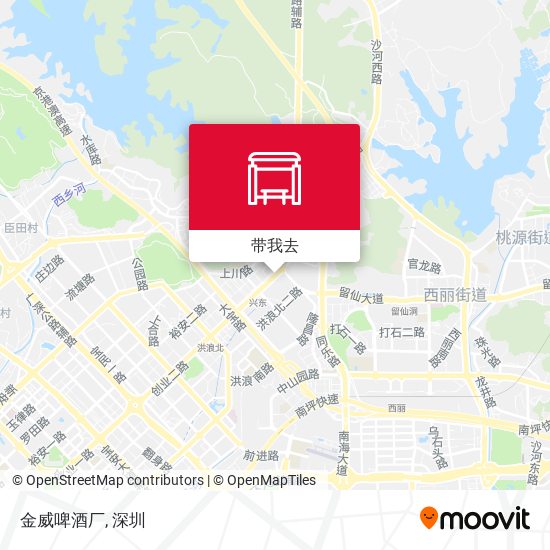 金威啤酒厂地图