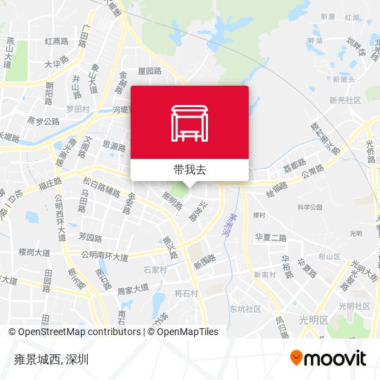 雍景城西地图