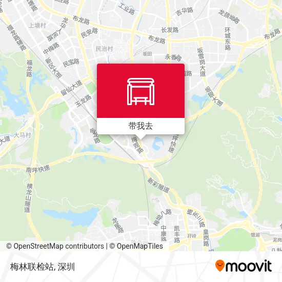 梅林联检站地图