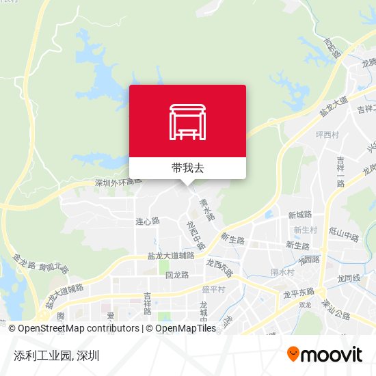 添利工业园地图