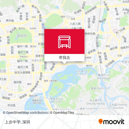 上步中学地图