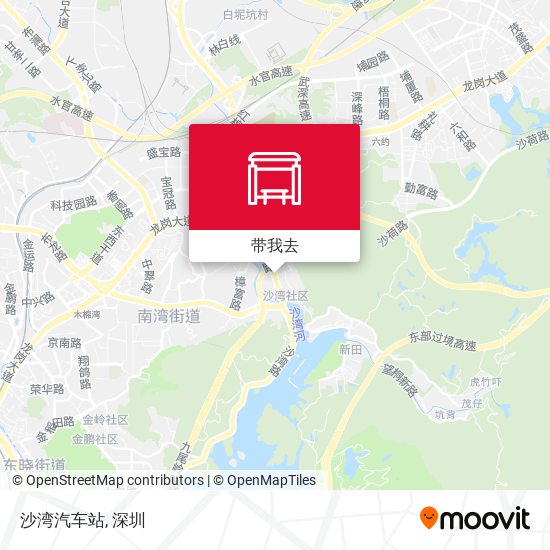 沙湾汽车站地图