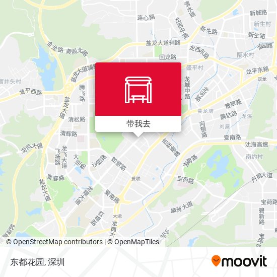 东都花园地图