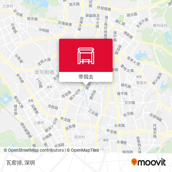 瓦窑排地图