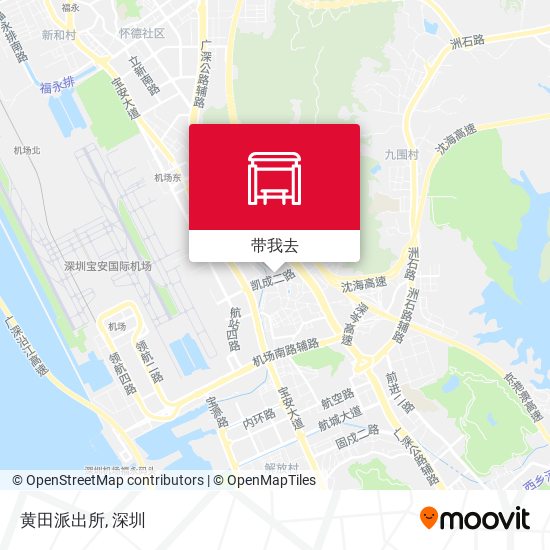 黄田派出所地图