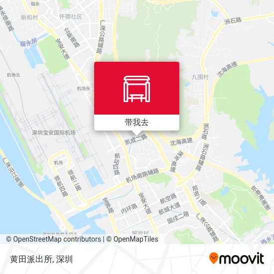 黄田派出所地图