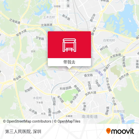 第三人民医院地图