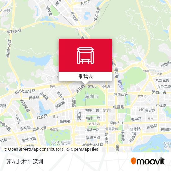 莲花北村1地图