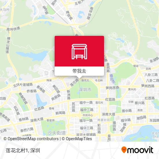 莲花北村1地图