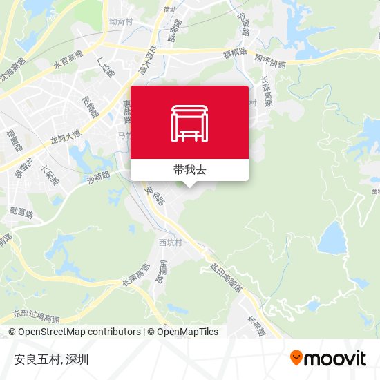 安良五村地图