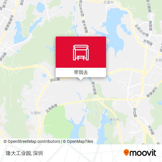 隆大工业园地图