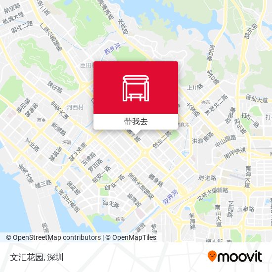文汇花园地图