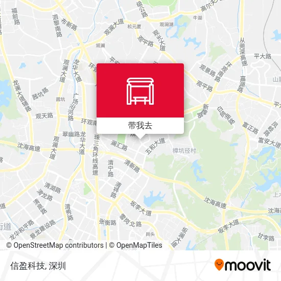 信盈科技地图