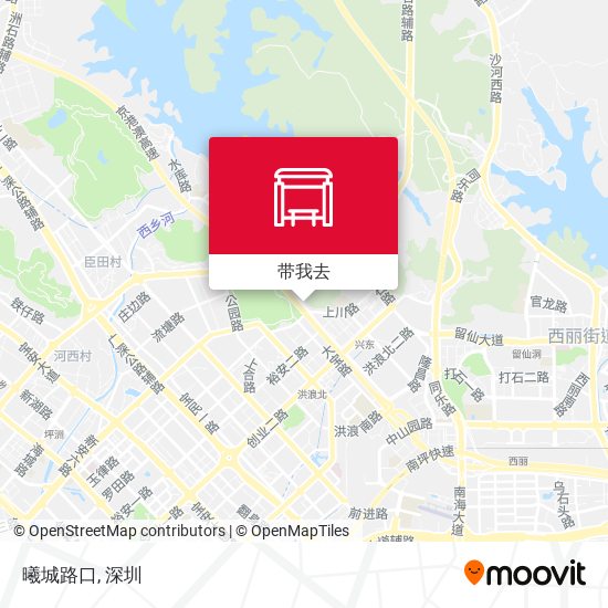 曦城路口地图