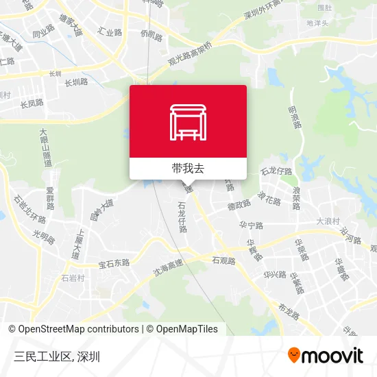 三民工业区地图