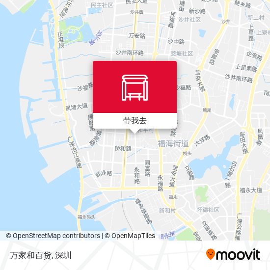 万家和百货地图