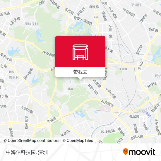 中海信科技园地图