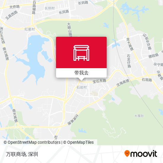 万联商场地图