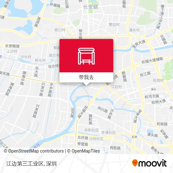 江边第三工业区地图