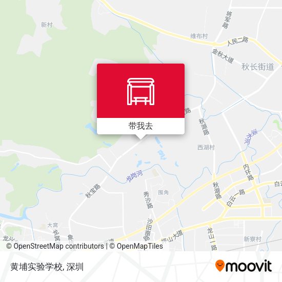 黄埔实验学校地图