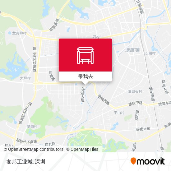 友邦工业城地图