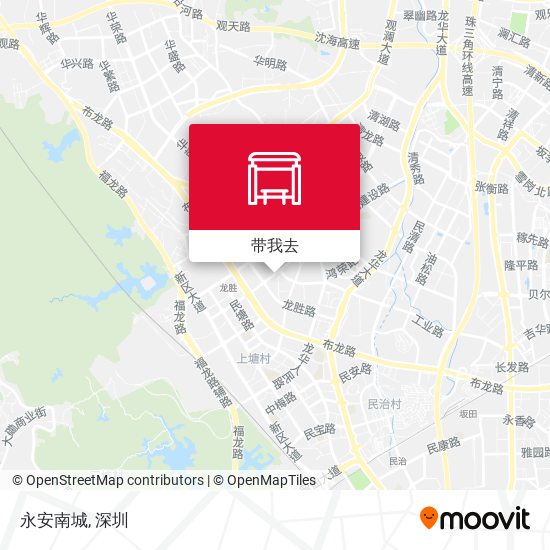 永安南城地图