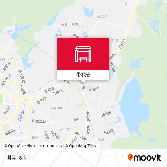 圳美地图